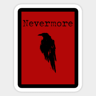 Raven Nevermore Sticker